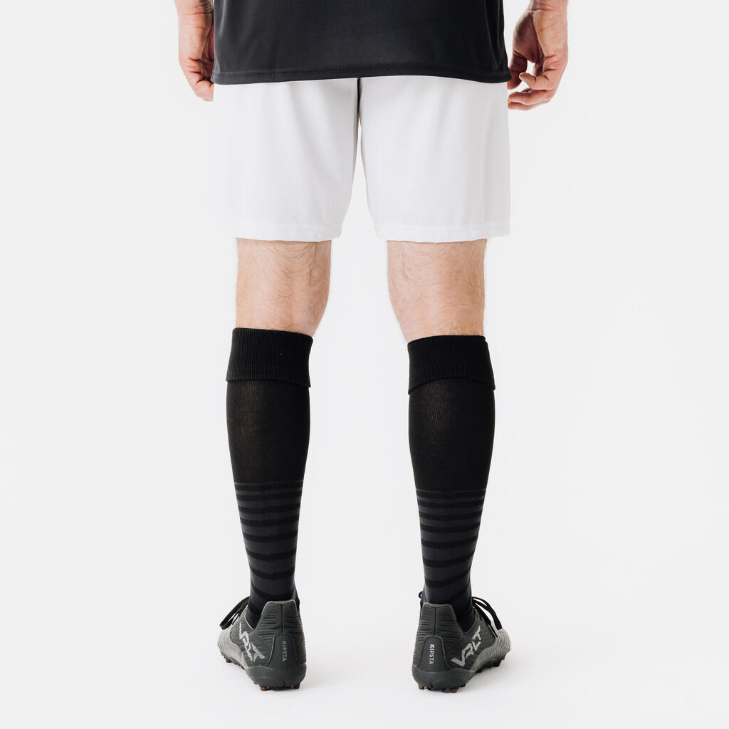 Short de football adulte essentiel bleu