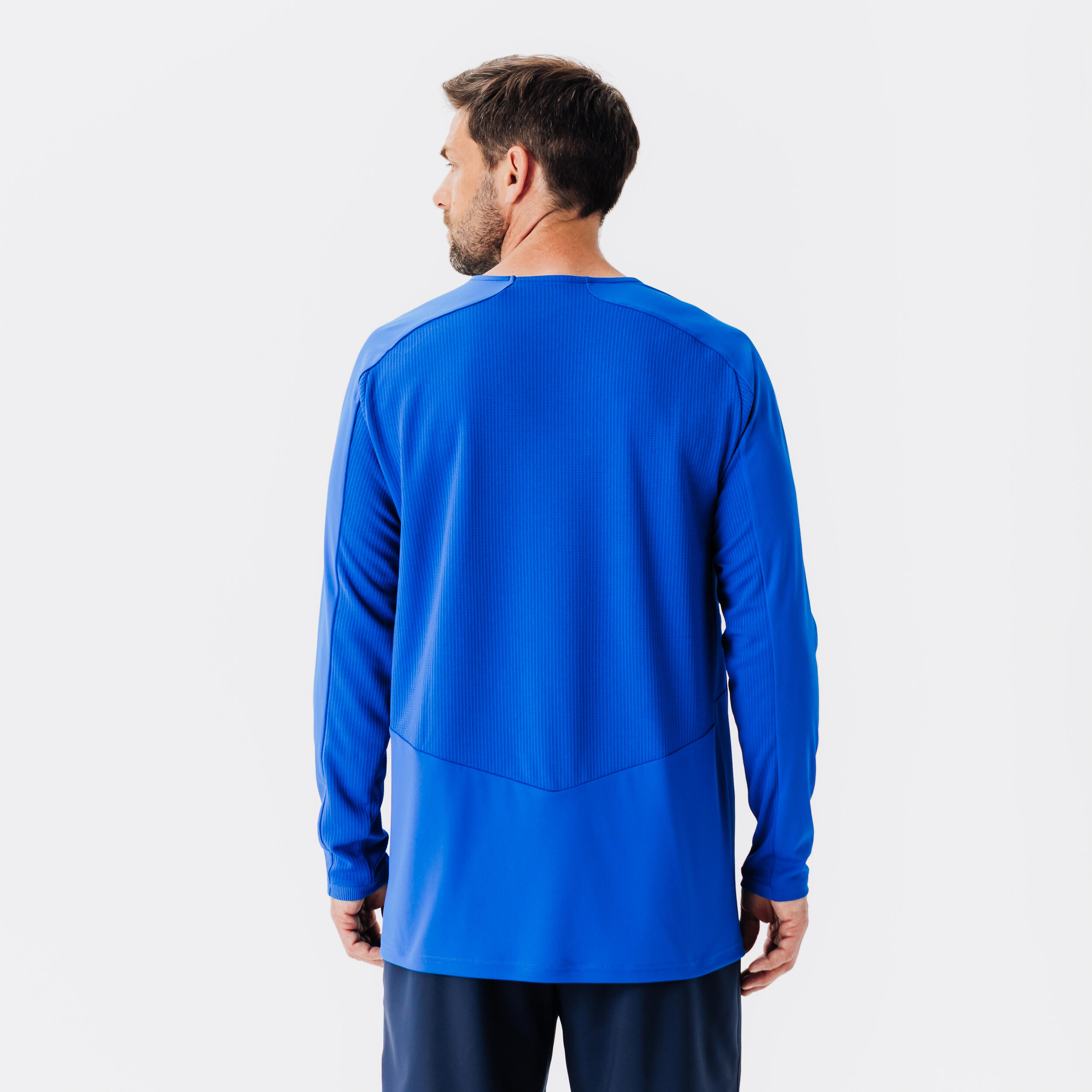 Maglia manica lunga calcio uomo VIRALTO CLUB blu 5/5