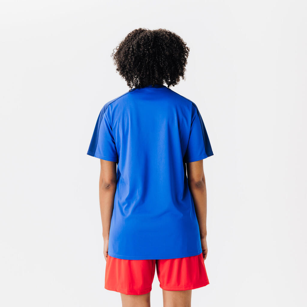Maillot de Football Adulte ESSENTIEL manches courtes noir