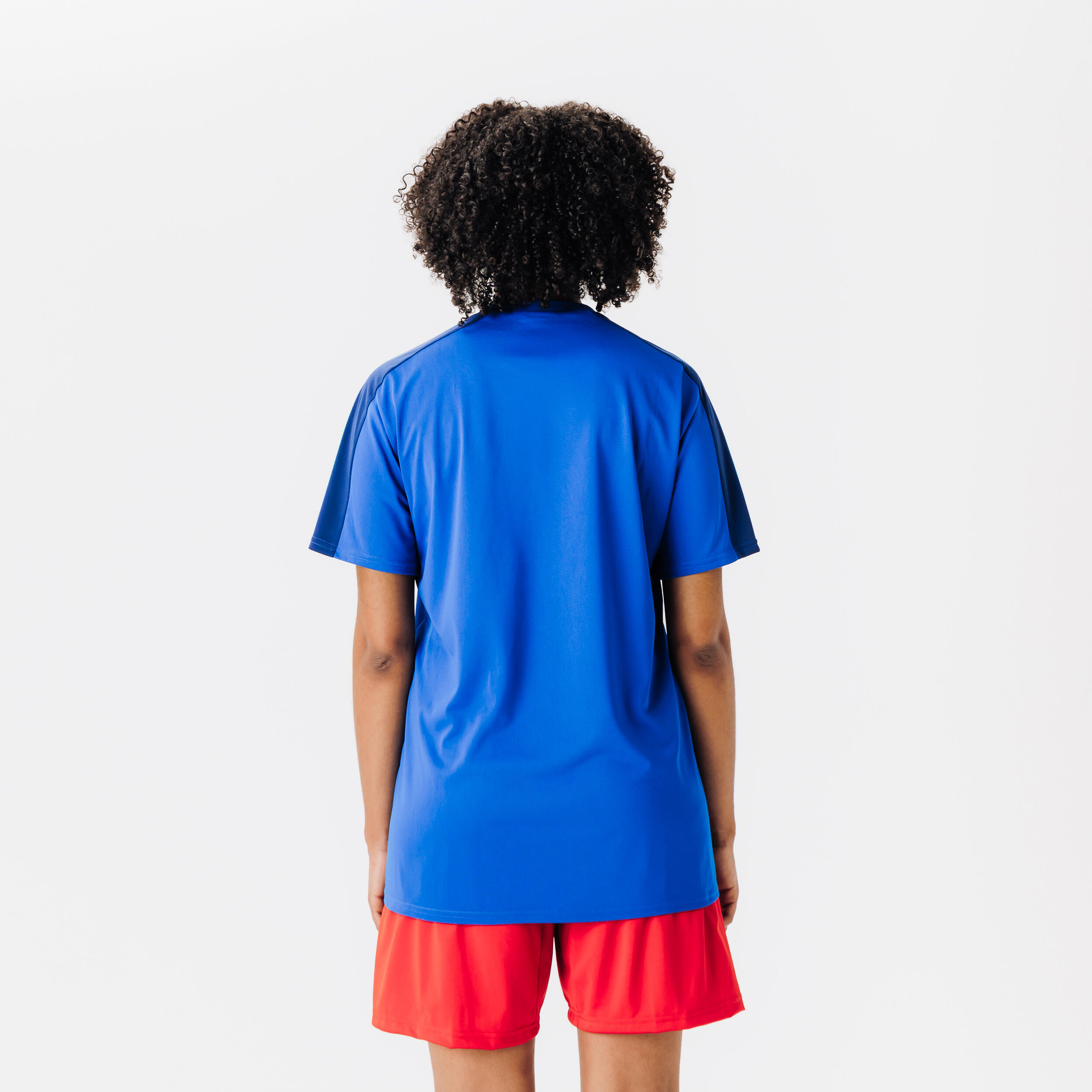 Maillot de soccer à manches courtes – Essentiel bleu 6/8