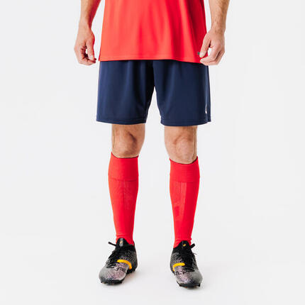 Short de football adulte essentiel bleu