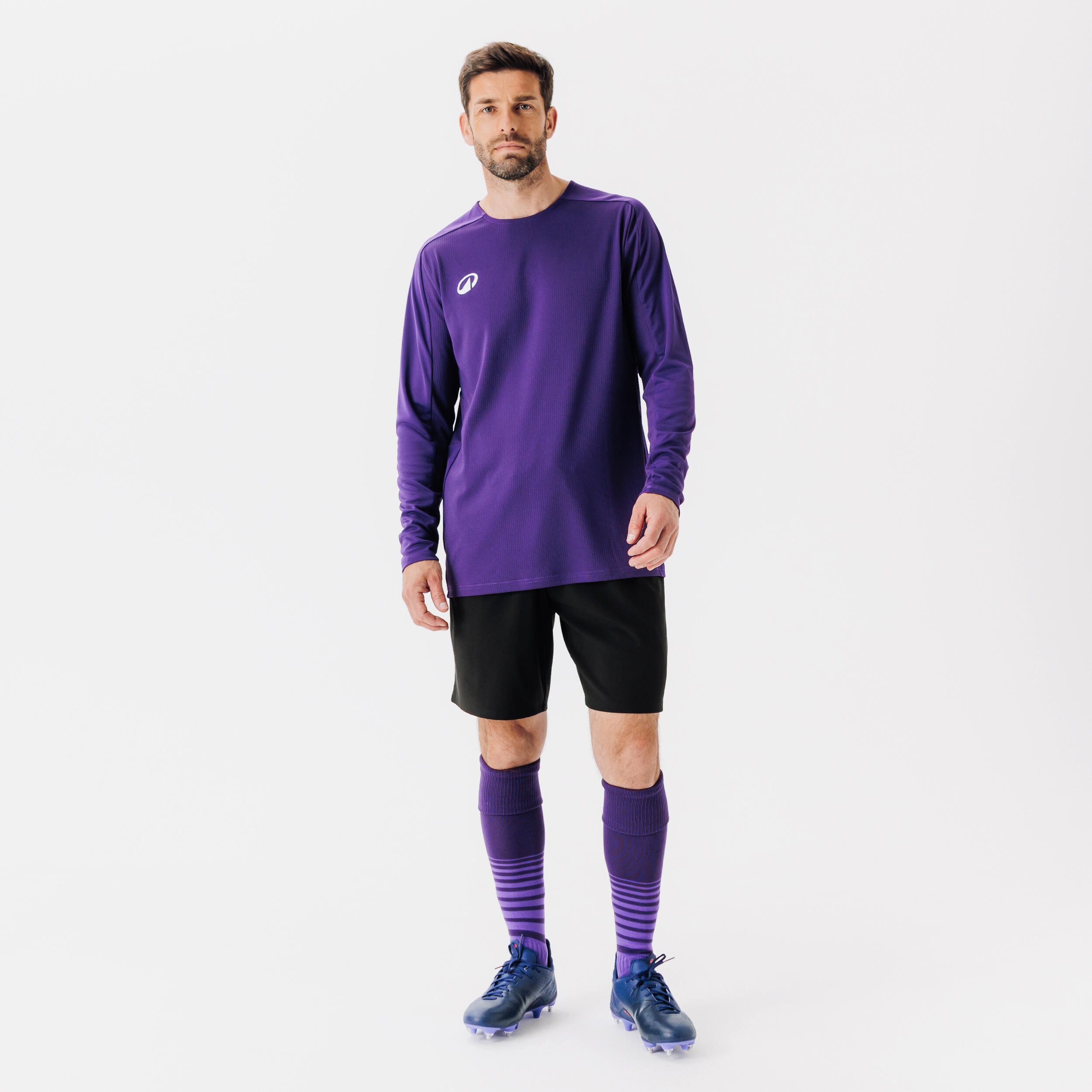 Camisola de Futebol Manga Comprida Adulto VIRALTO CLUB Violeta 2/6