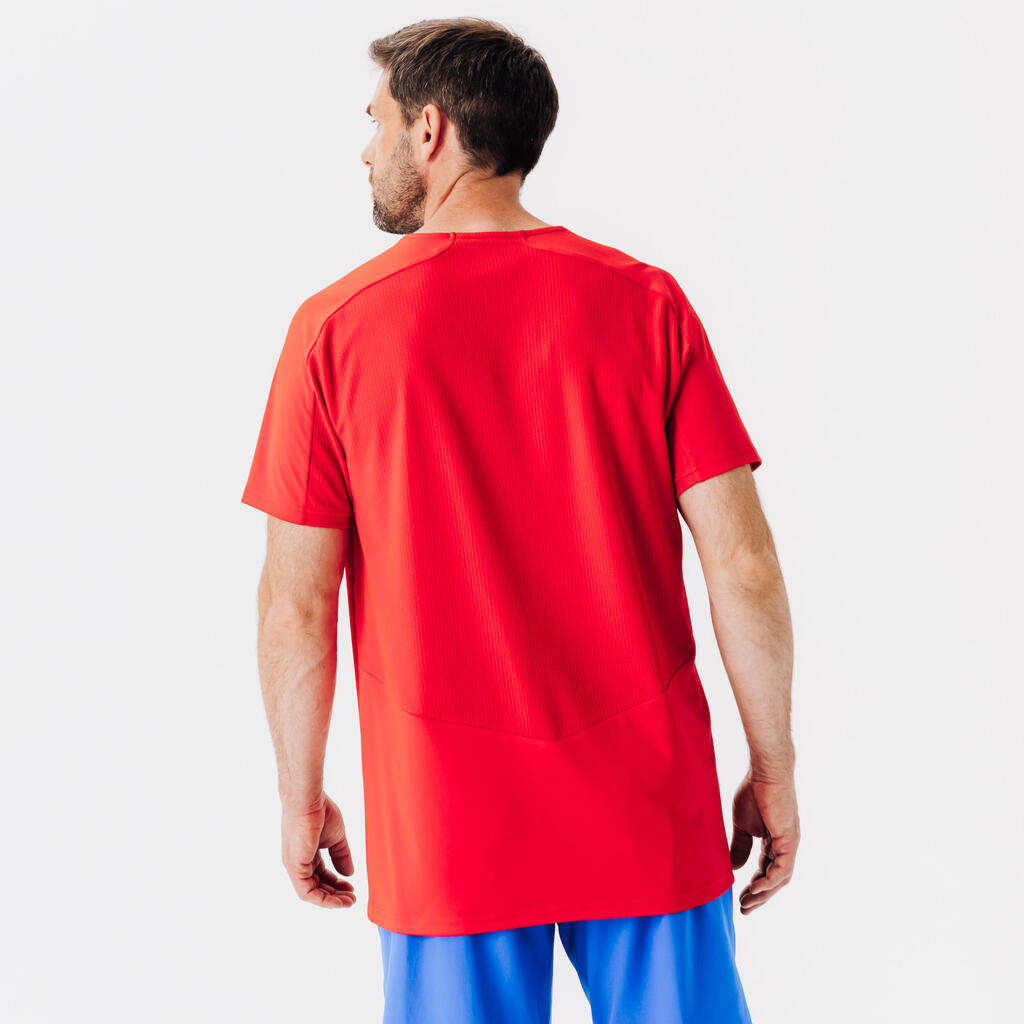 Damen/Herren Fussball Trikot kurzarm - Viralto lila/marineblau 