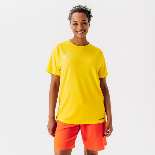Maillot de football manches courtes viralto club jaune