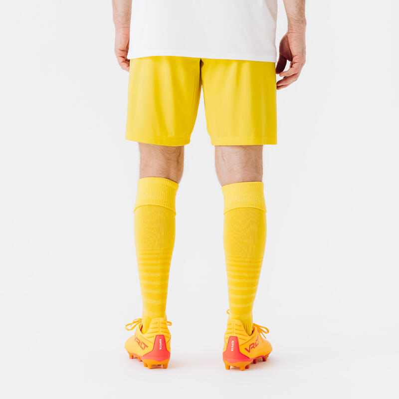 Șort Fotbal ESSENTIEL Galben Adulţi 
