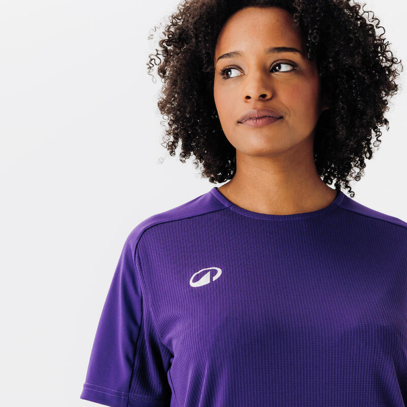 Maillot de football manches courtes viralto club violet
