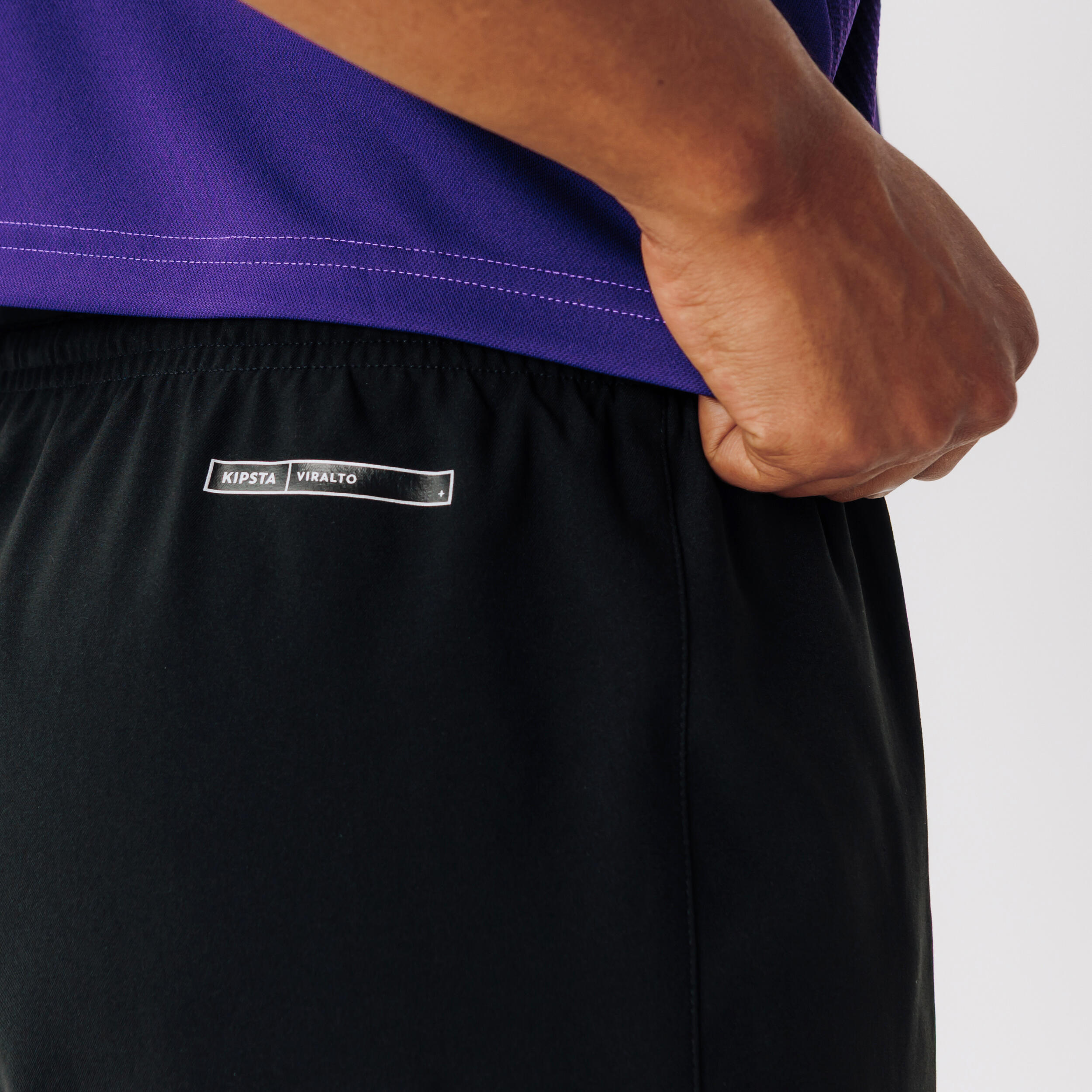 Men's Soccer Shorts - F 500 Black - KIPSTA