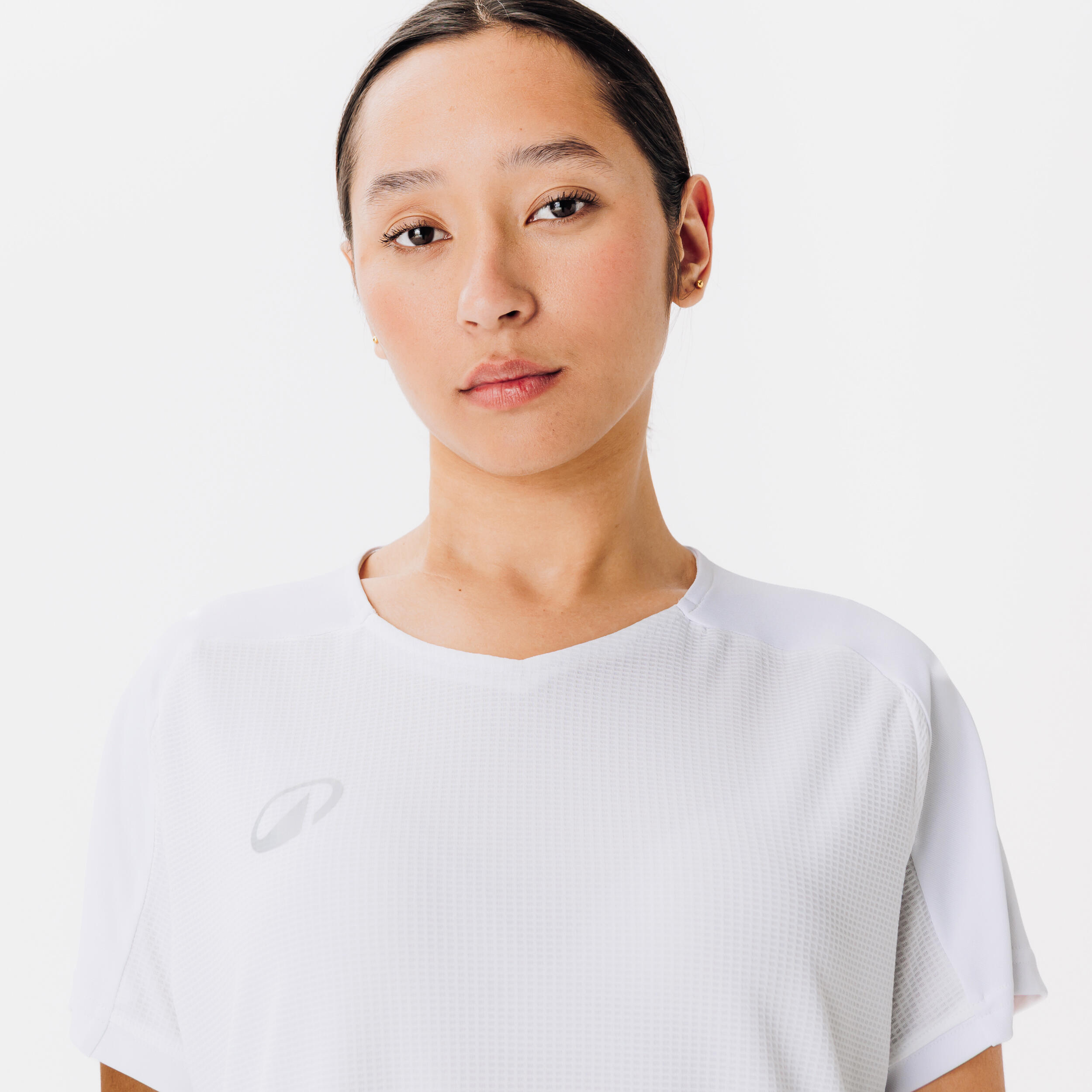 Voetbalshirt dames Viralto+ wit 3/6