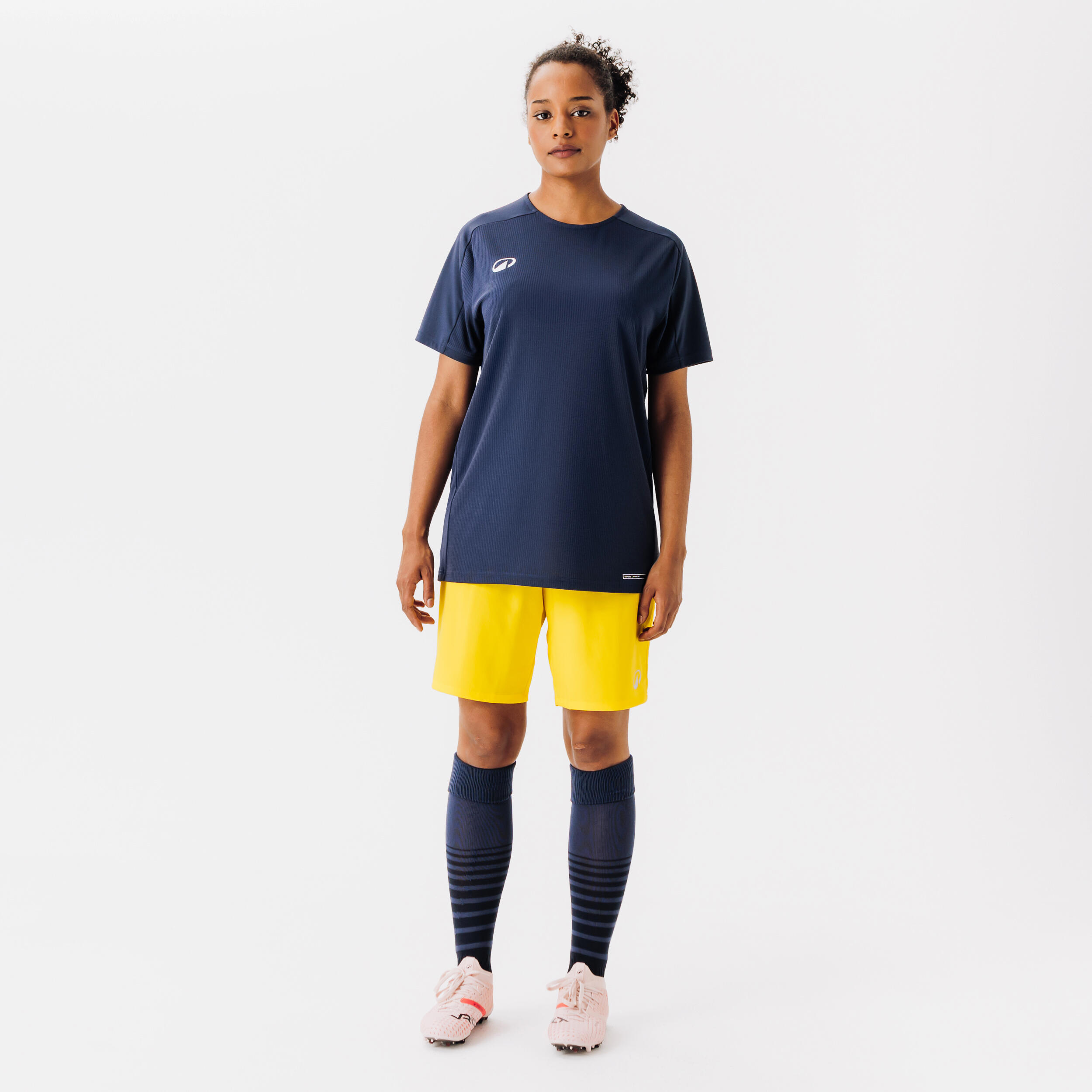 Maillot de football manches courtes viralto club bleu marine 7/7