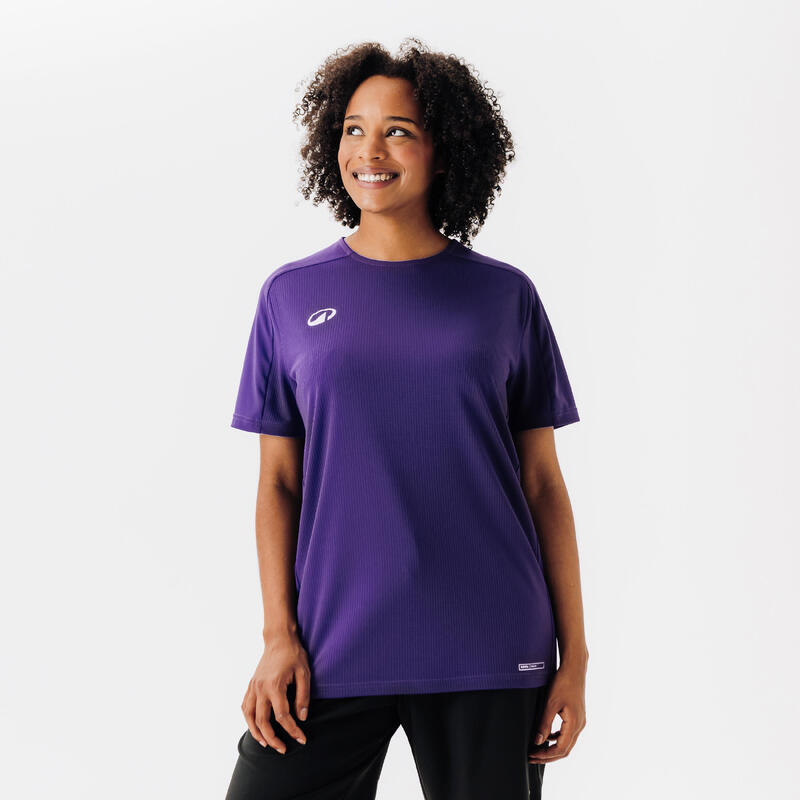 Maillot de football manches courtes viralto club violet