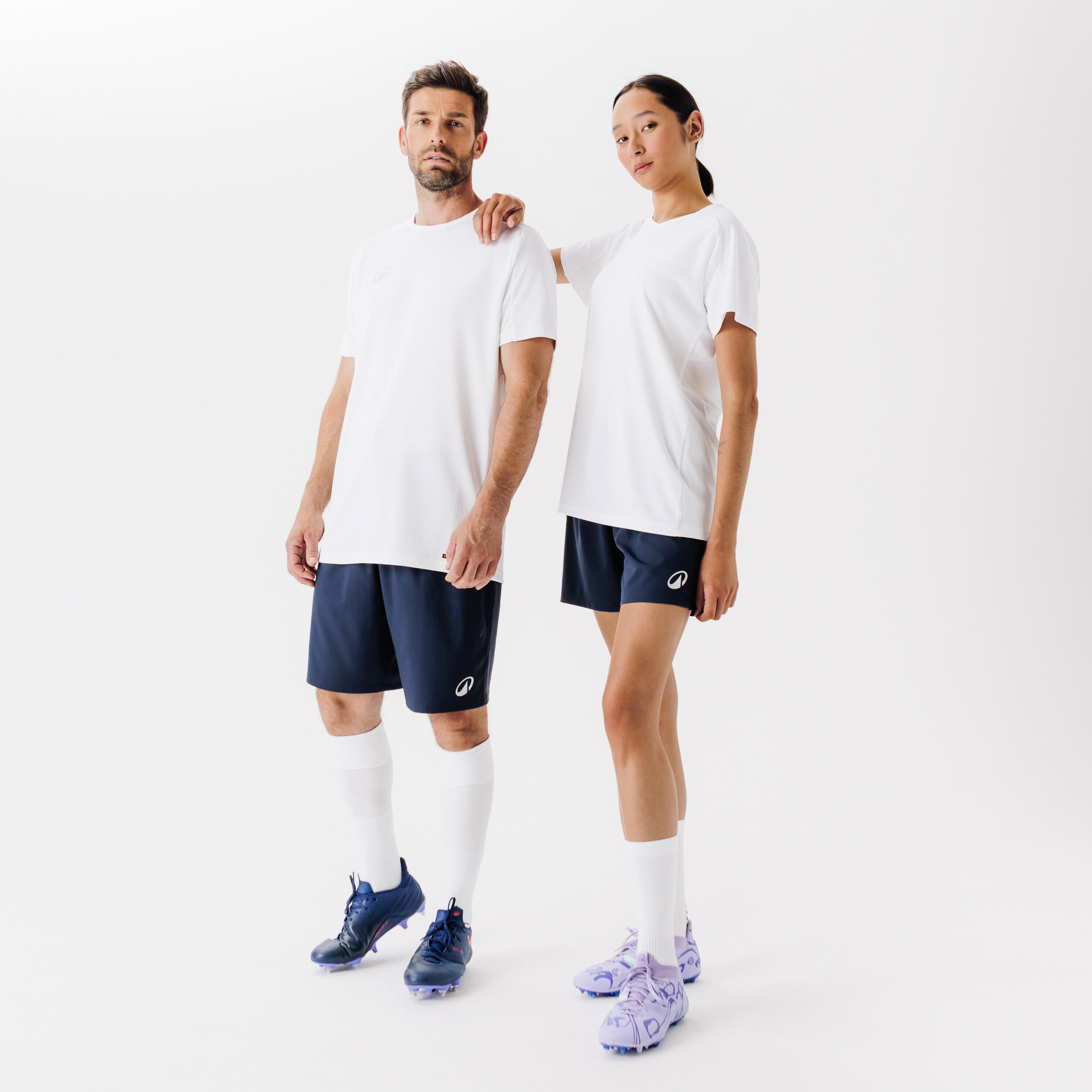 Voetbalshirt dames Viralto+ wit 6/6
