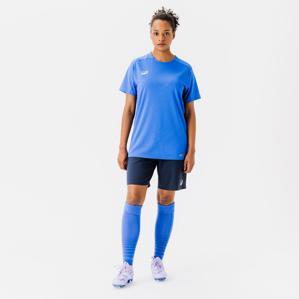 Adult Football Shorts Viralto Club - Navy Blue