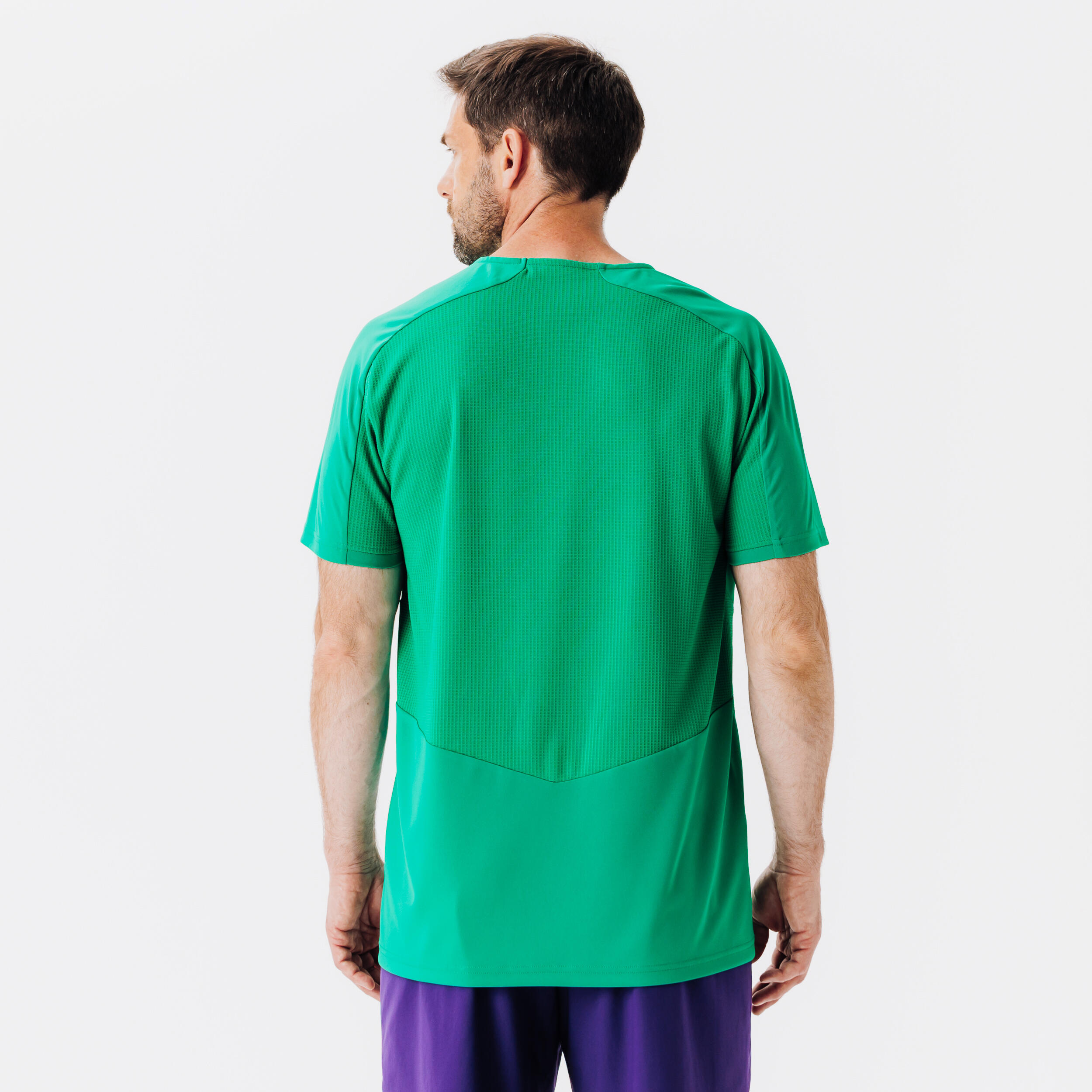 Fussballtrikot kurzarm Viralto Club grün 4/7