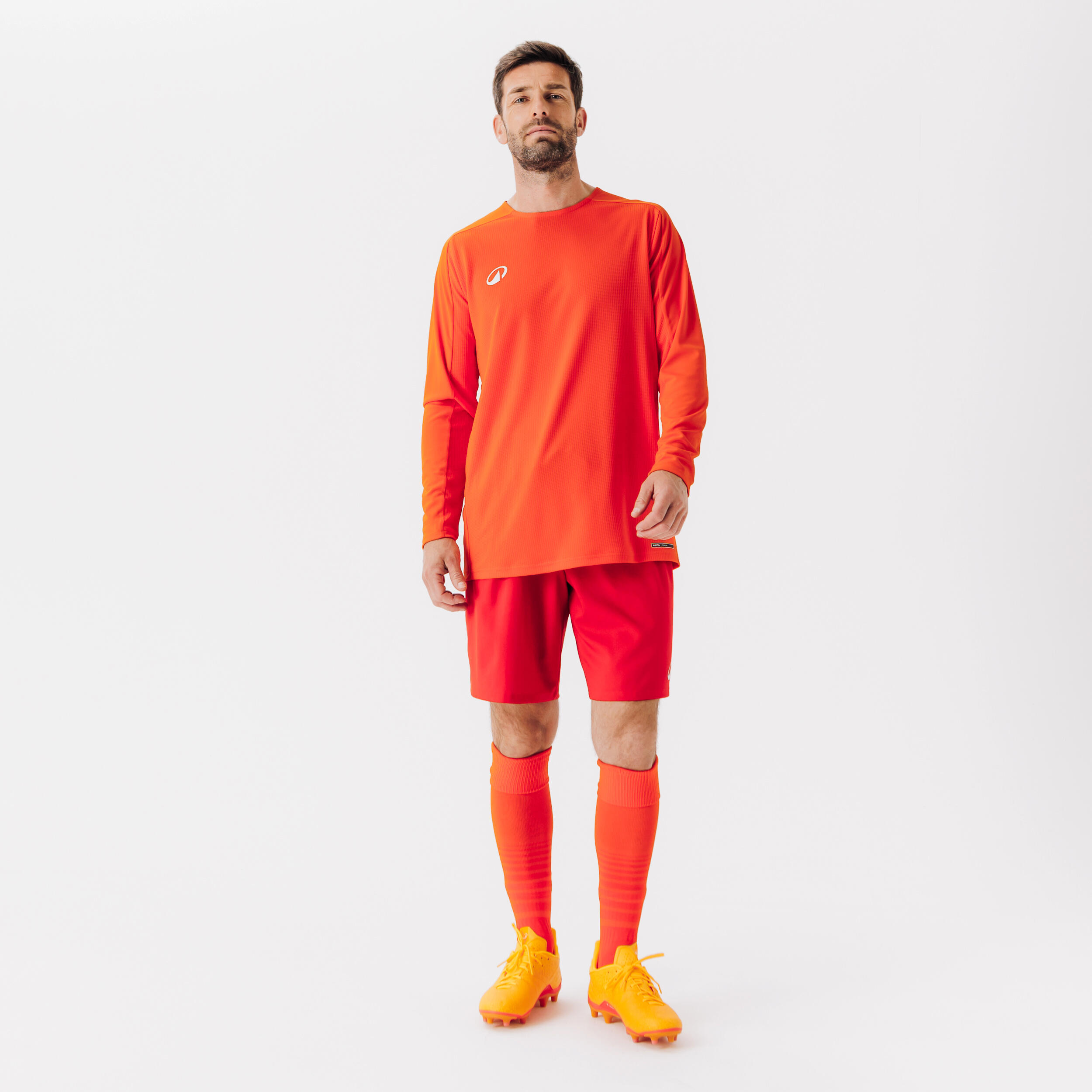 KIPSTA Maglia manica lunga calcio uomo VIRALTO CLUB arancione