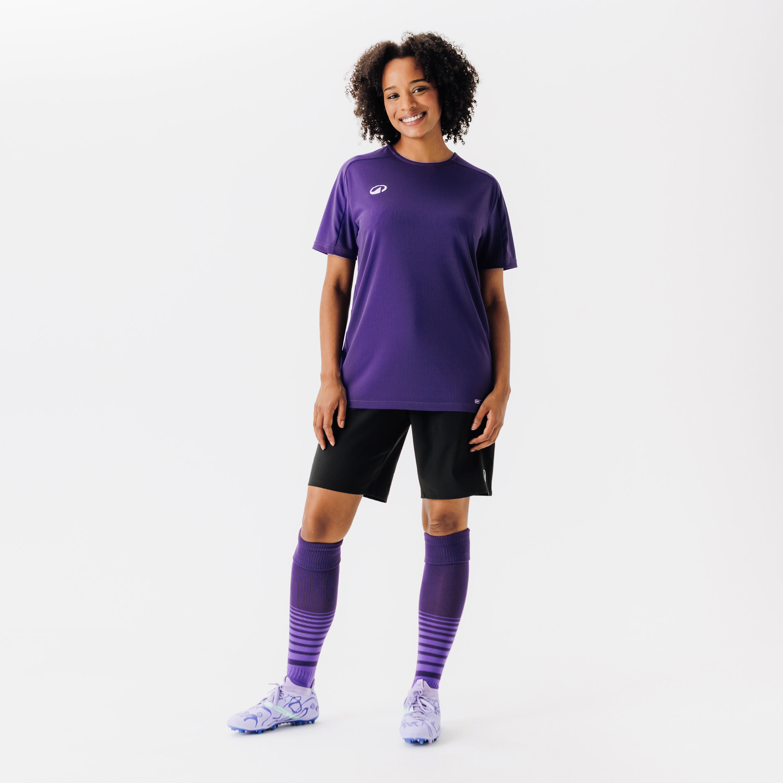 Men's Soccer Shorts - F 500 Black - KIPSTA