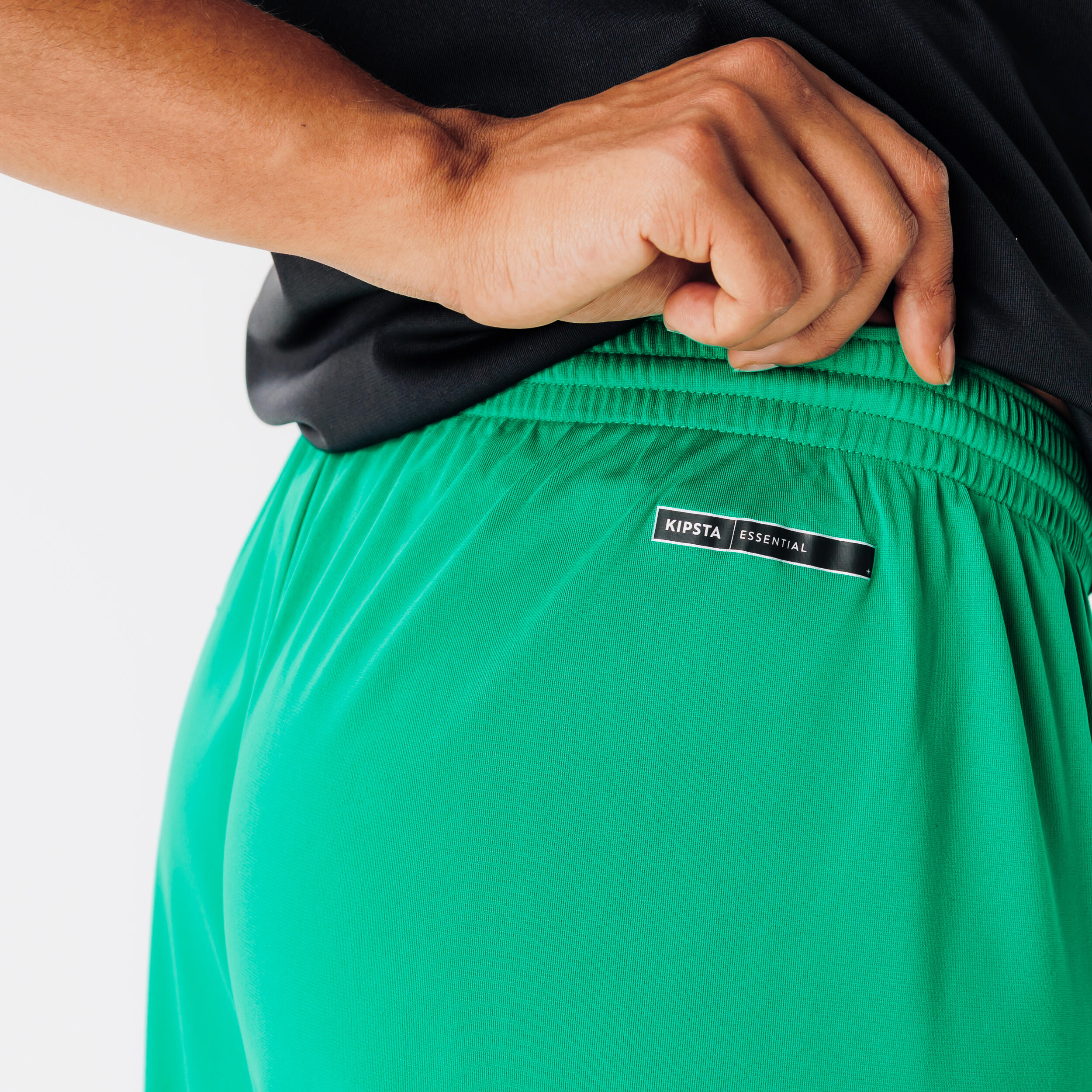 Adult Football Shorts Essential - Green 7/7