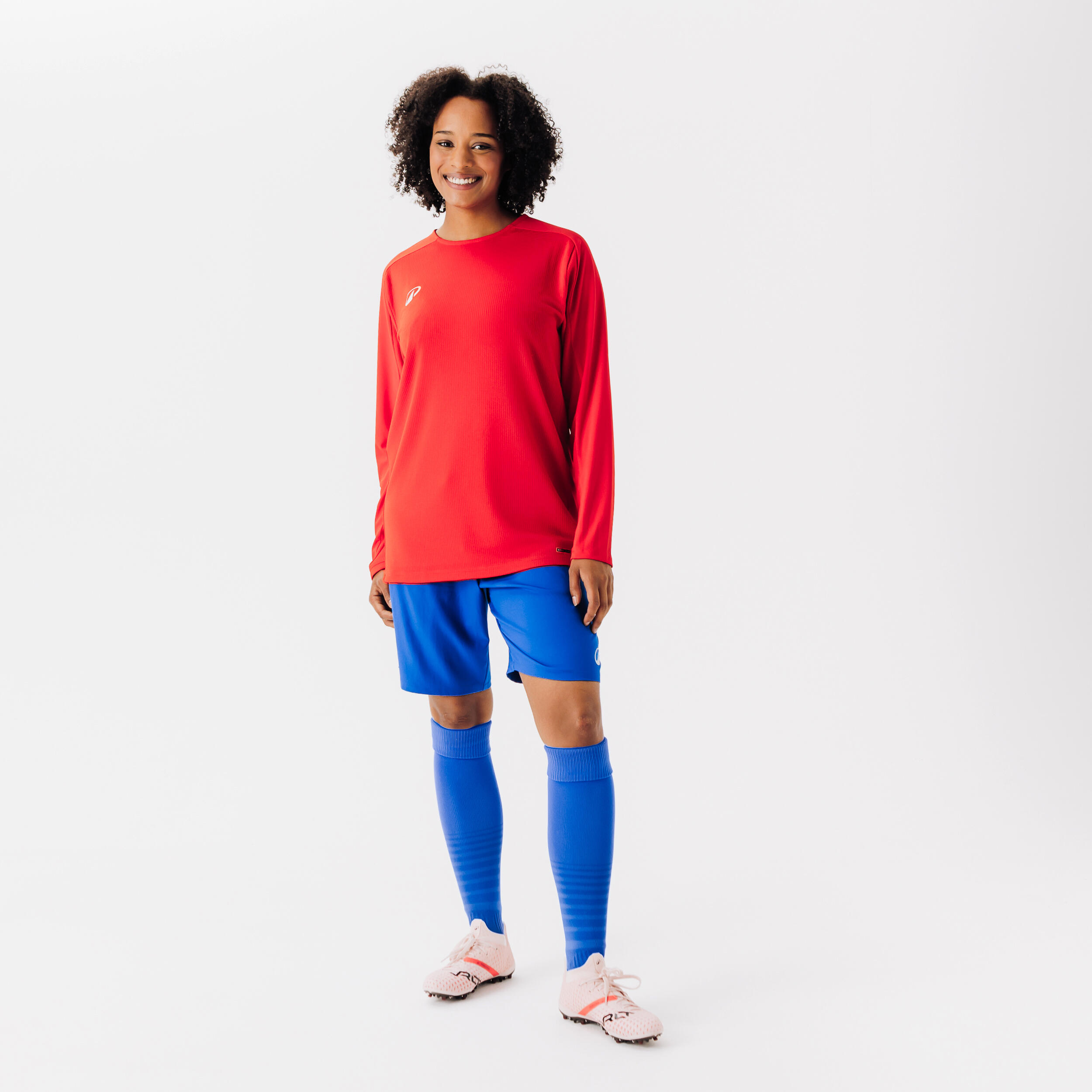 Maglia manica lunga calcio uomo VIRALTO CLUB rossa 5/7
