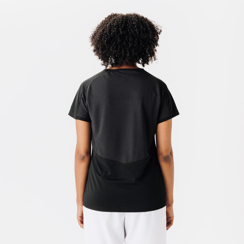 Tricou Fotbal Viralto Club Negru Adulți 