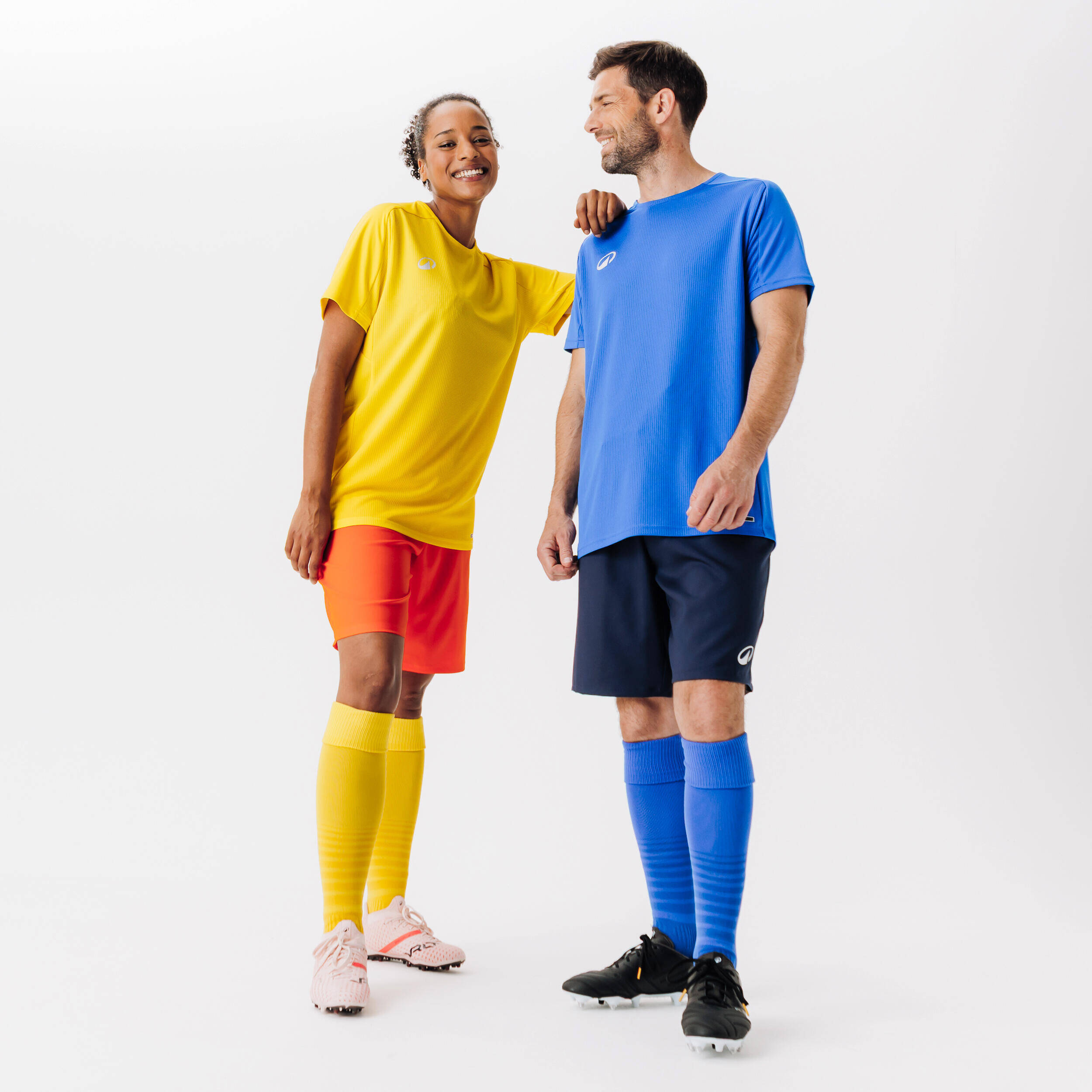 Adult Football Shorts Viralto Club - Navy Blue -  2