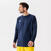 Maillot de football manches longues viralto club bleu marine