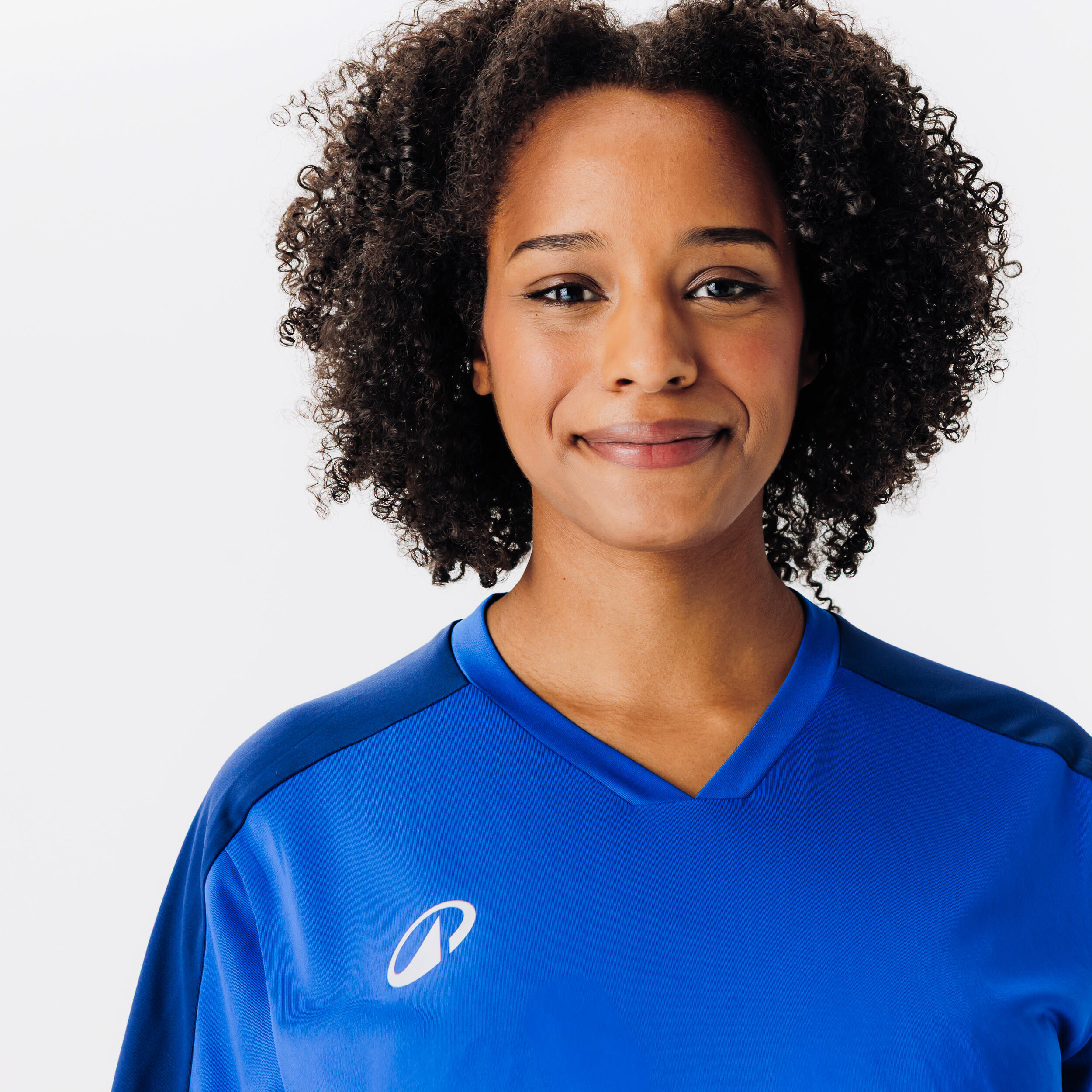 Maillot de soccer à manches courtes – Essentiel bleu 5/8