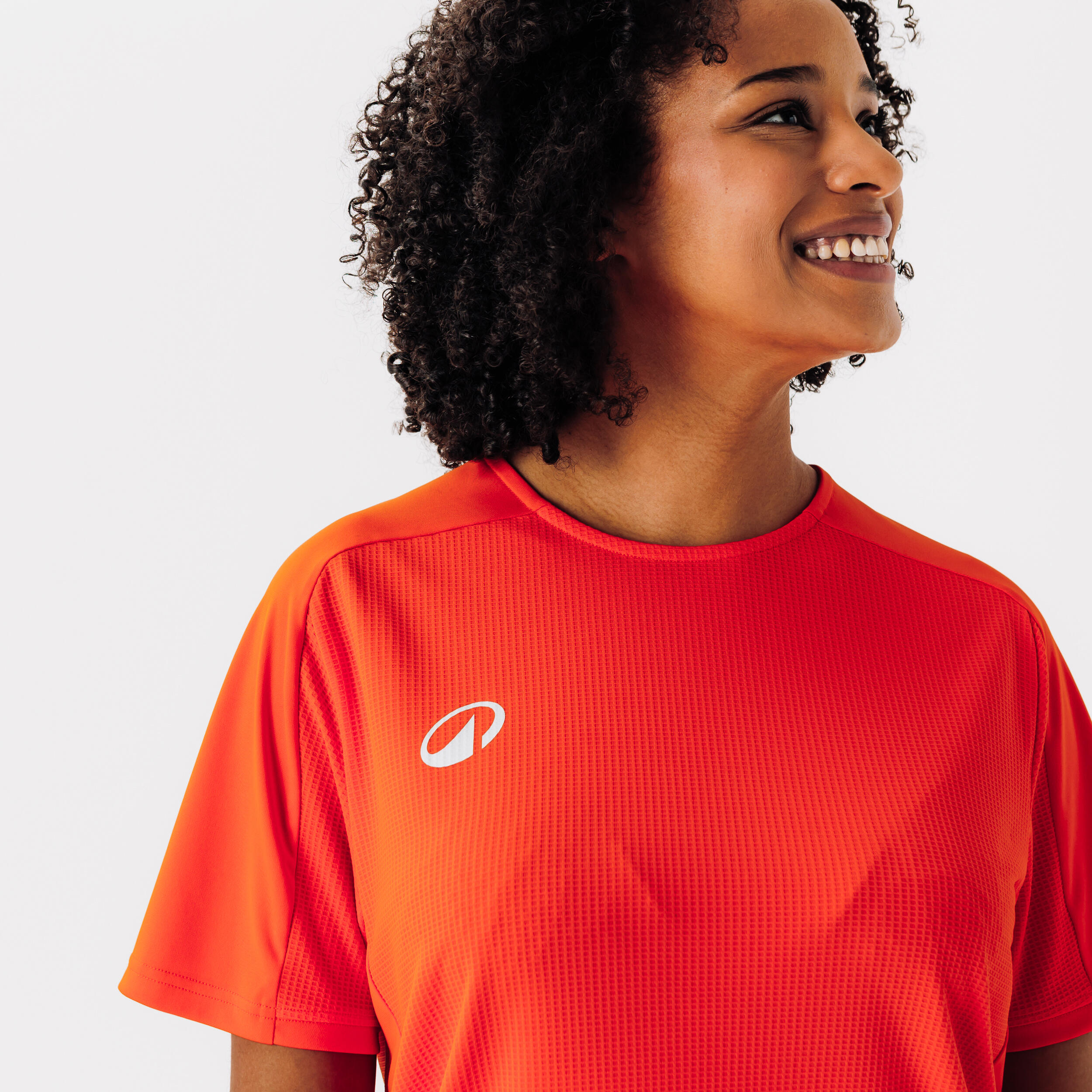 Fussballtrikot kurzarm Viralto Club orange 3/8