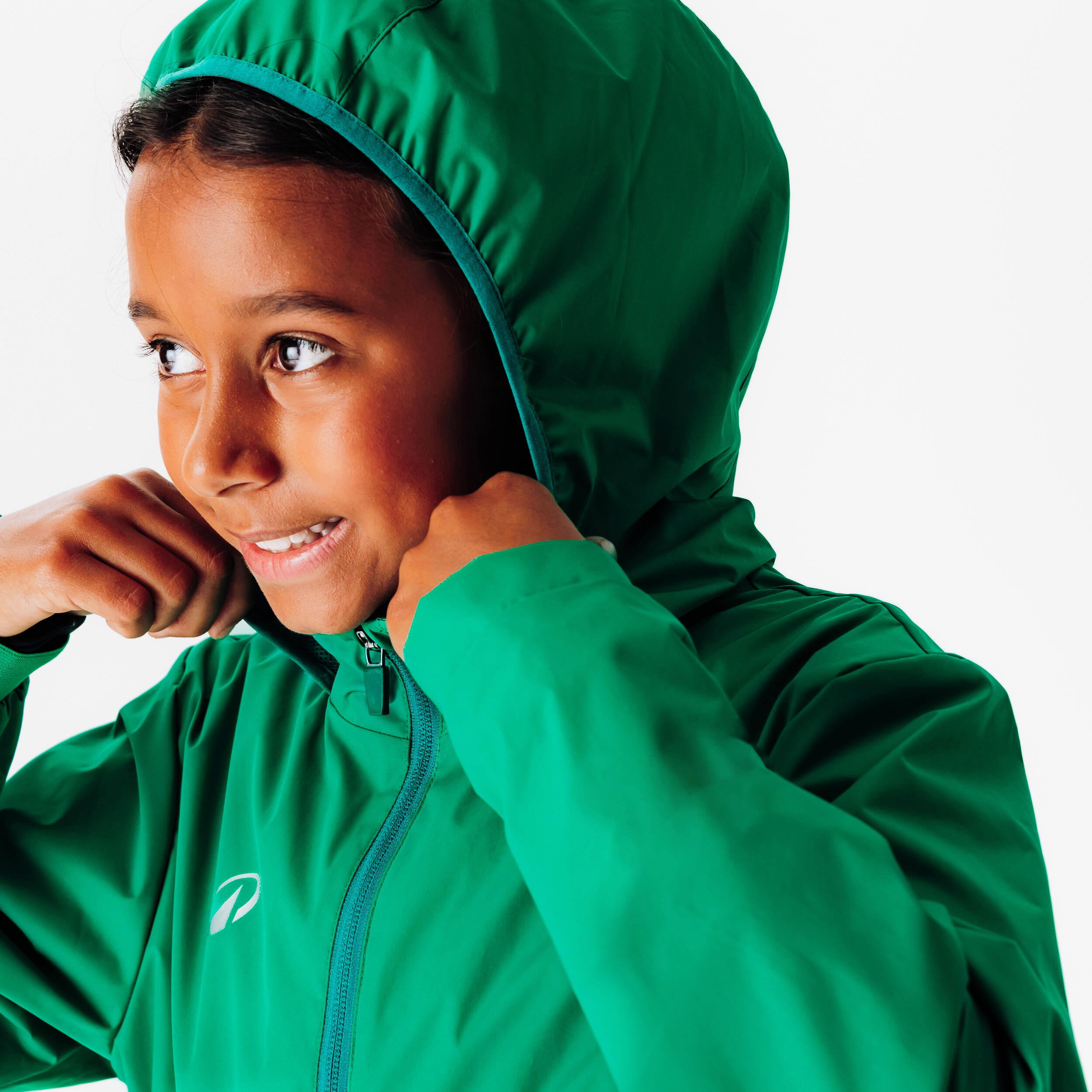 Regenjack voor kinderen Viralto Club groen 8/9