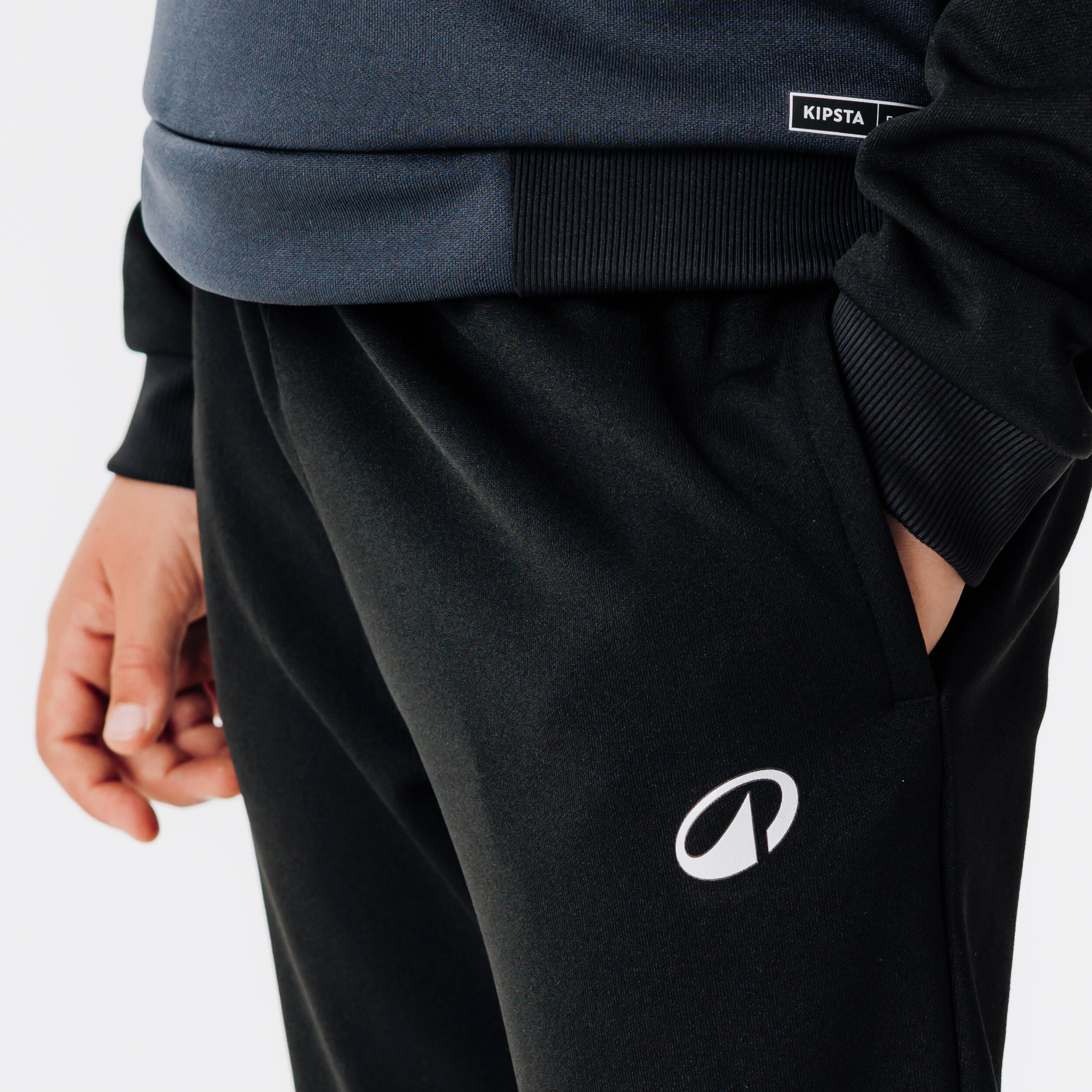 Kids’ Soccer Training Pants - F 100 Blue - KIPSTA