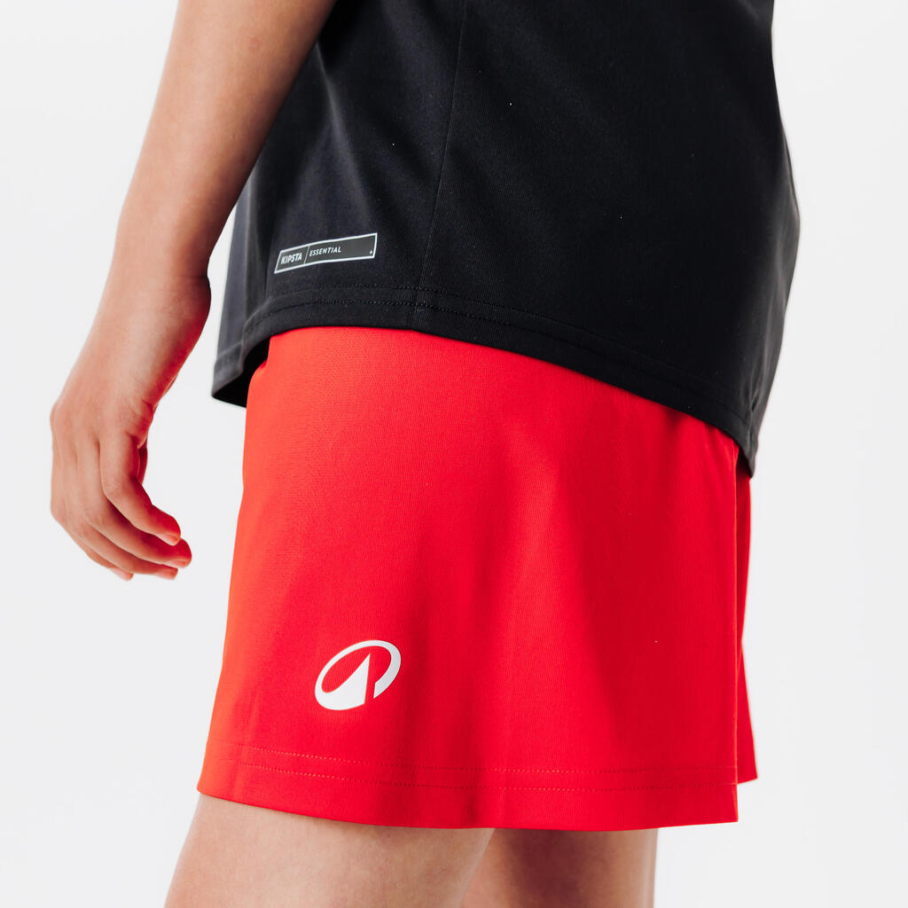 Short de football enfant essentiel  noir