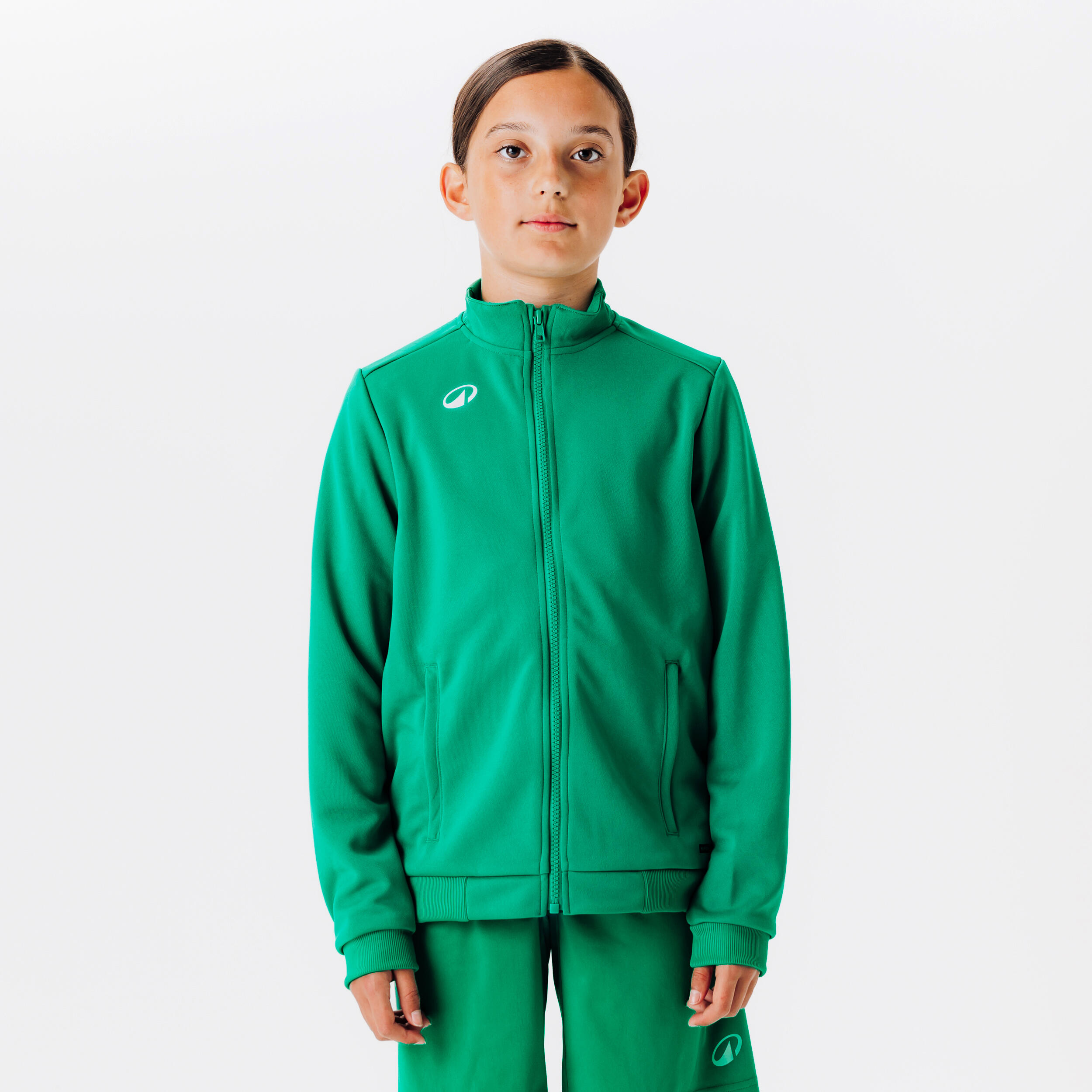 KIPSTA Voetbal trainingsjack kind Essential groen