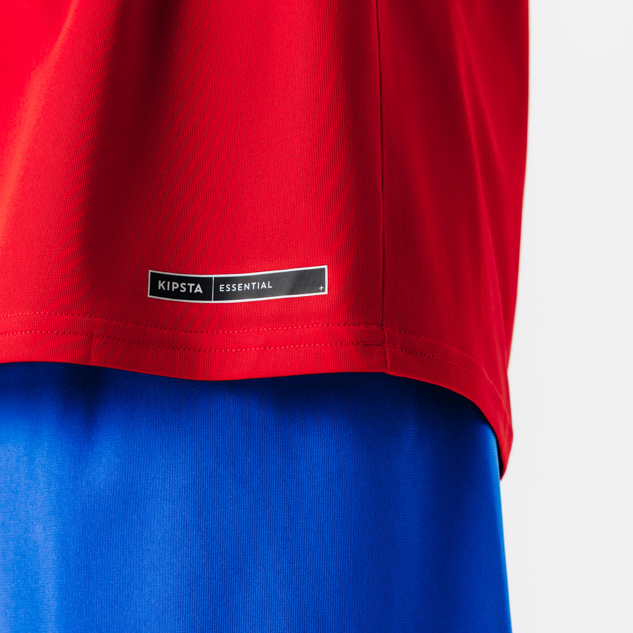 Kids Football Short Sleeve Tshirt - Red