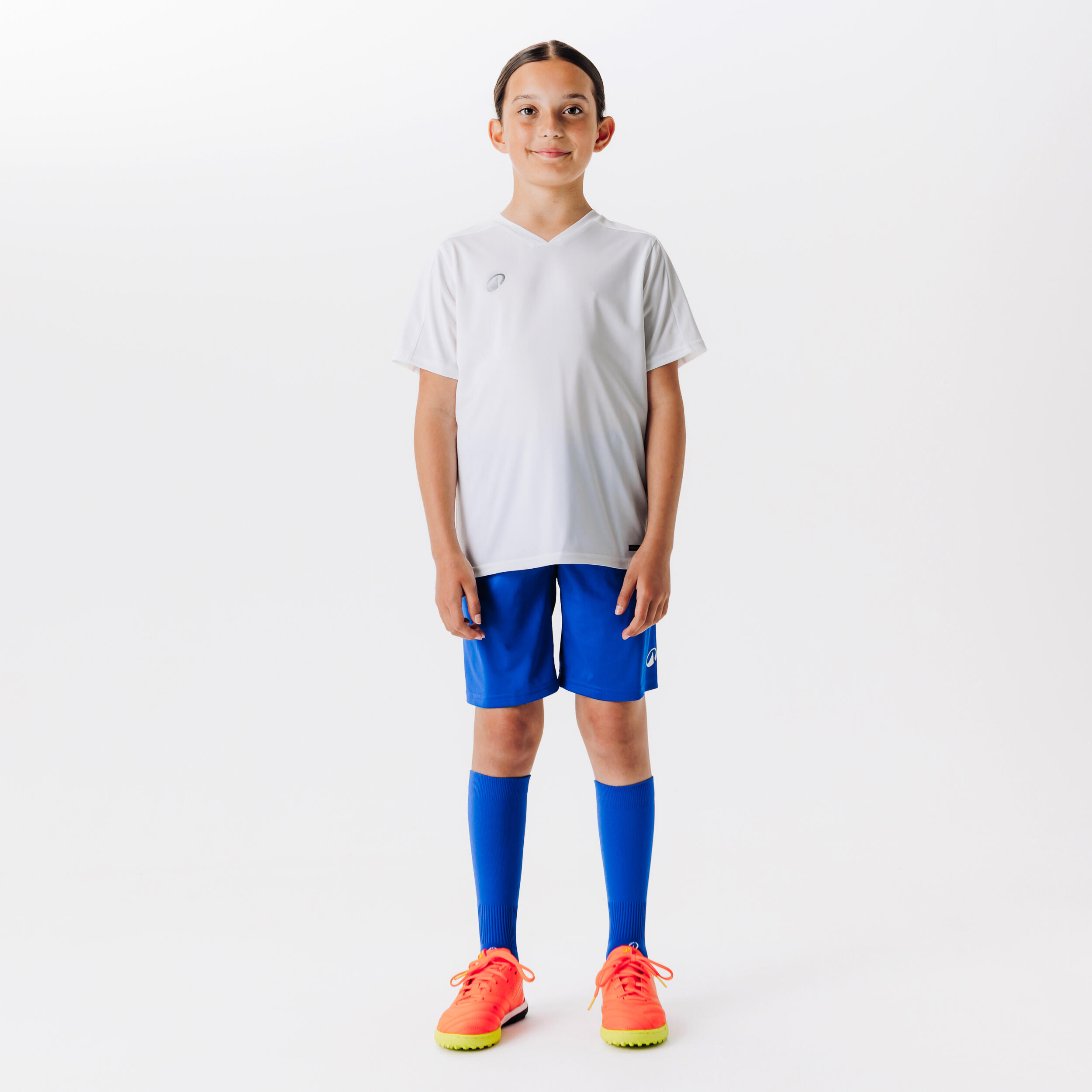 Maillot de soccer à manches courtes enfant – Essentiel - KIPSTA