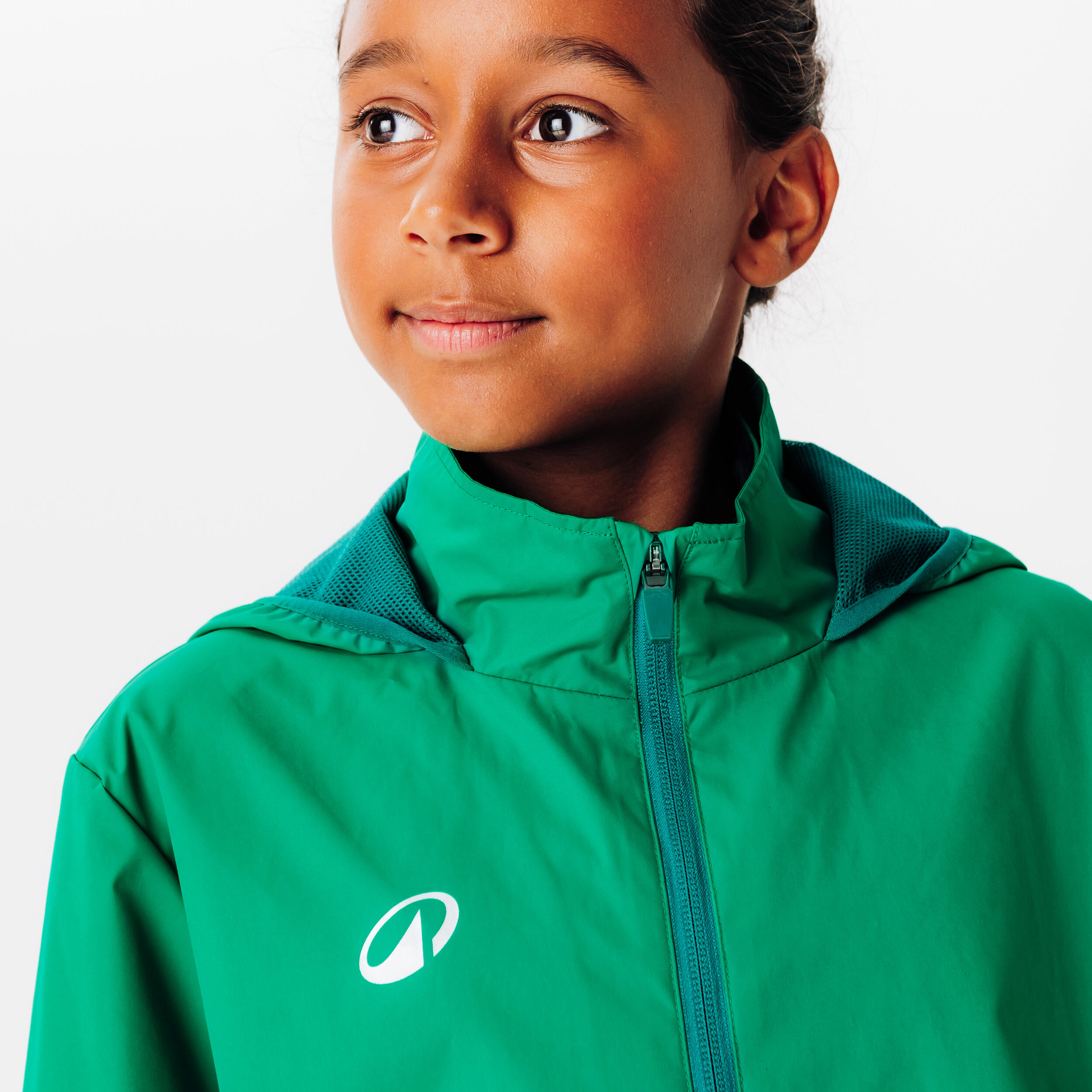Regenjack voor kinderen Viralto Club groen 3/9