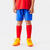 Short de football enfant essentiel bleu