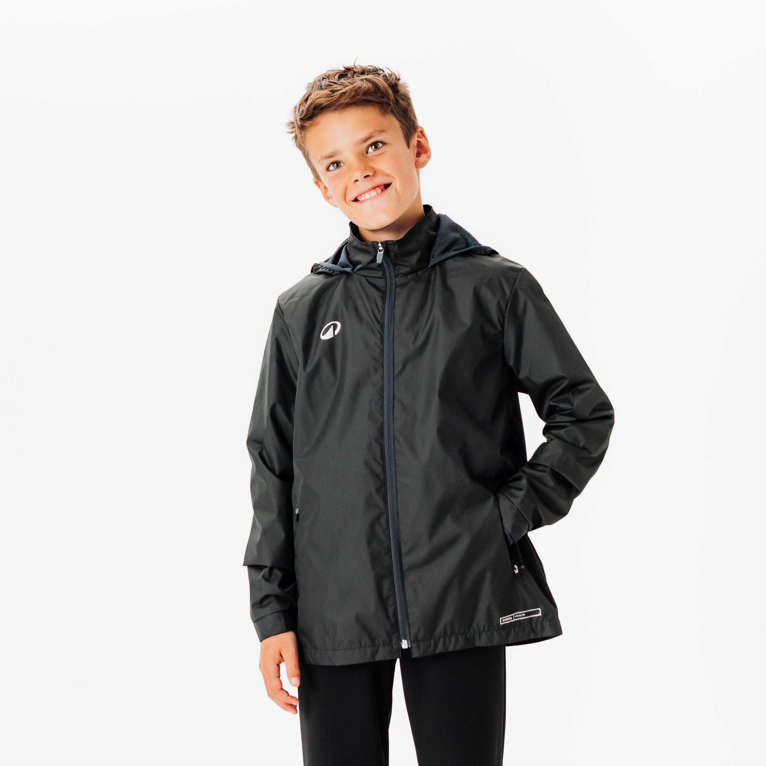 Kids' Rainproof Soccer Jacket - Viralto - KIPSTA