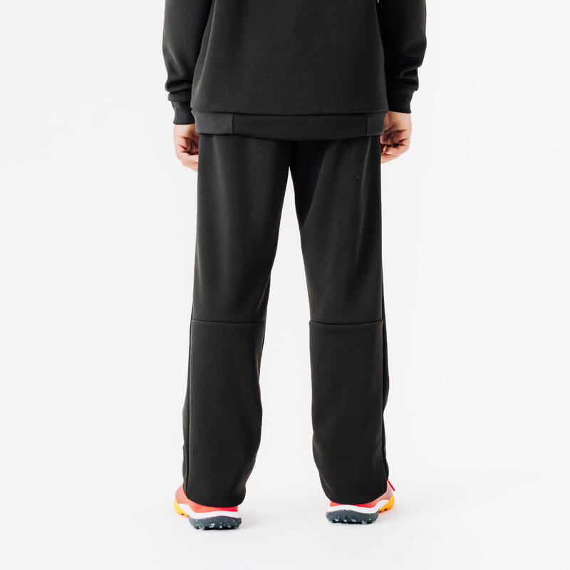 Pantalon d'entraînement de football enfant ESSENTIEL noir
