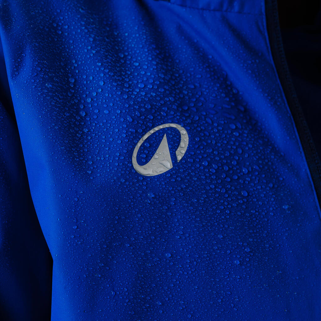 Kids' Football Rainproof Jacket Viralto Club - Blue