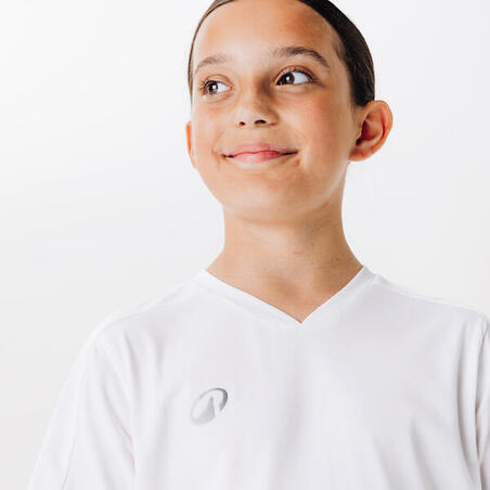 Футболка дитяча Essential для футболу біла 