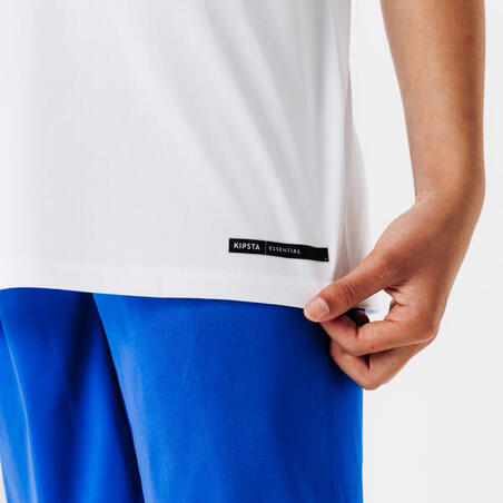 Футболка дитяча Essential для футболу біла 