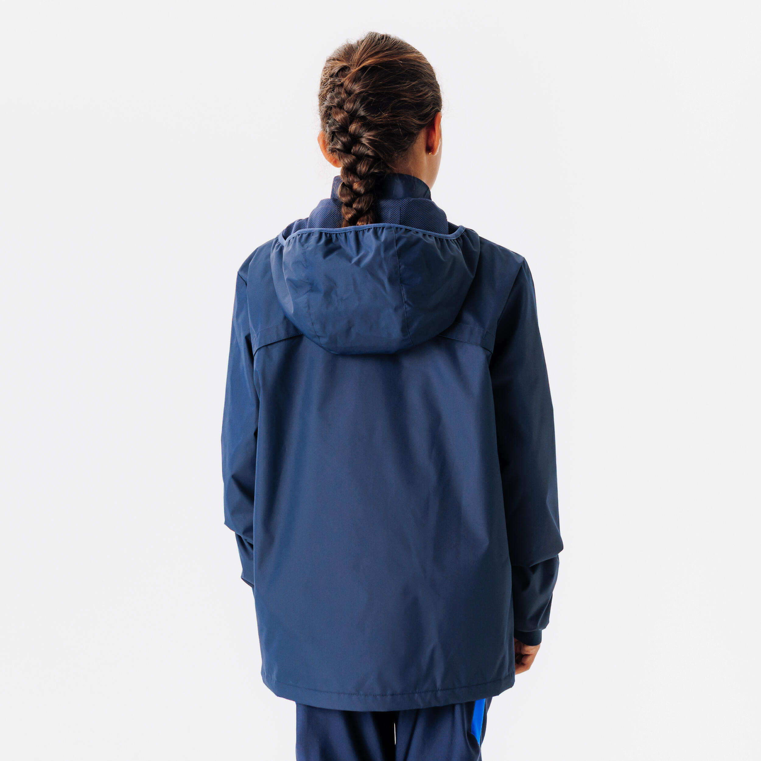 Regenjack voor kinderen Viralto Club marineblauw 4/7