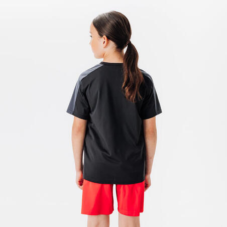 Футболка дитяча Essential для футболу чорна
