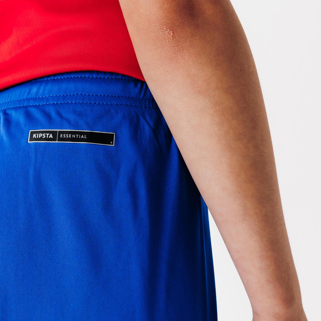 Short de football enfant essentiel  noir