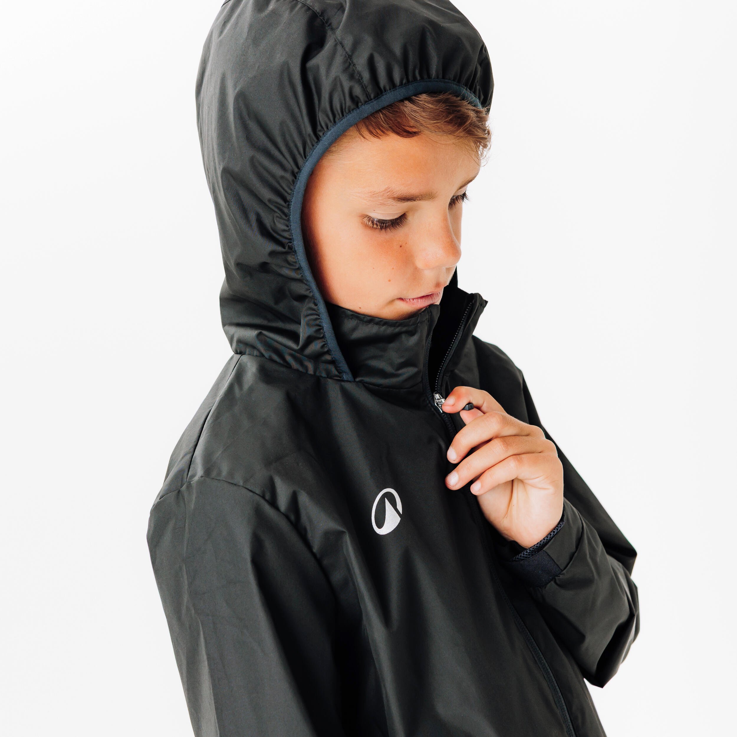 Kids' Rainproof Soccer Jacket - Viralto - KIPSTA