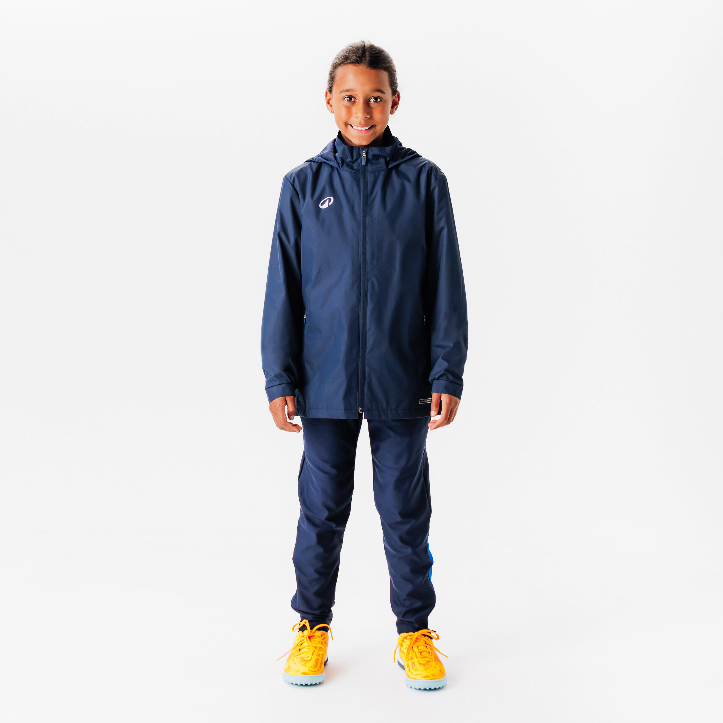 Regenjack voor kinderen Viralto Club marineblauw 2/7