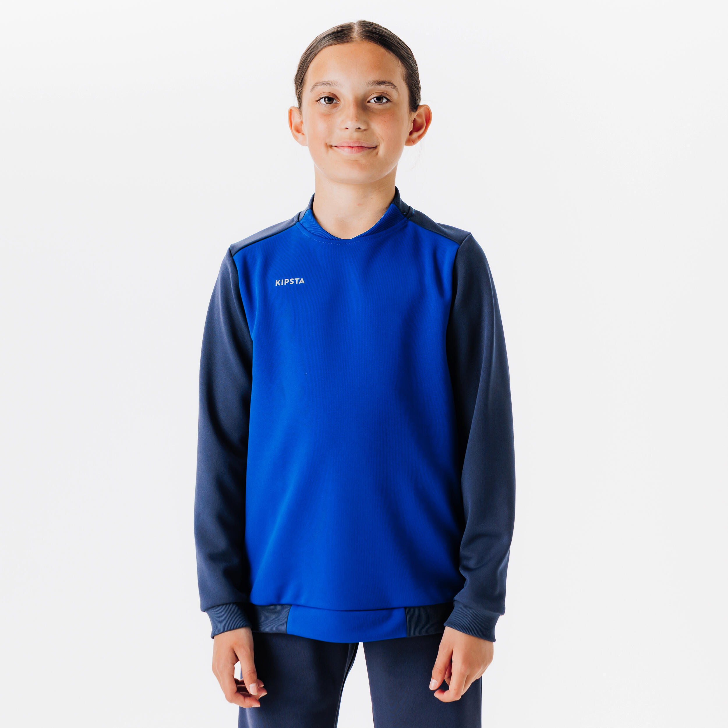 KIPSTA Kinder Fußball Sweatshirt - Essentiel Club blau/marineblau