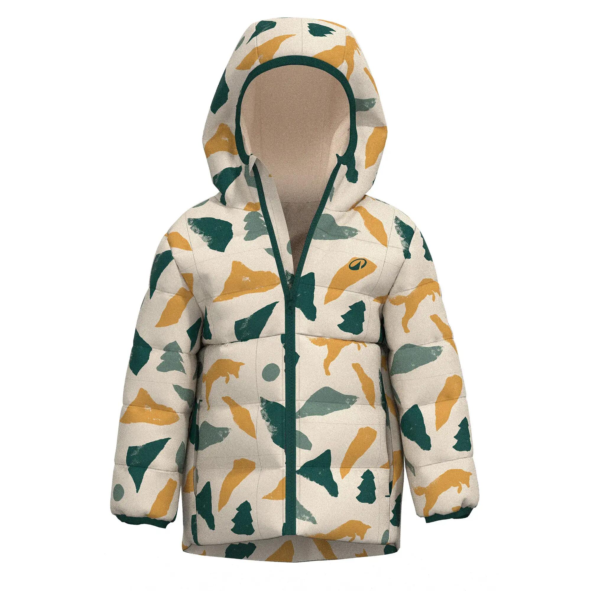 Kids Hiking Warm Puffer Jacket Prints 2-6 Years -  1