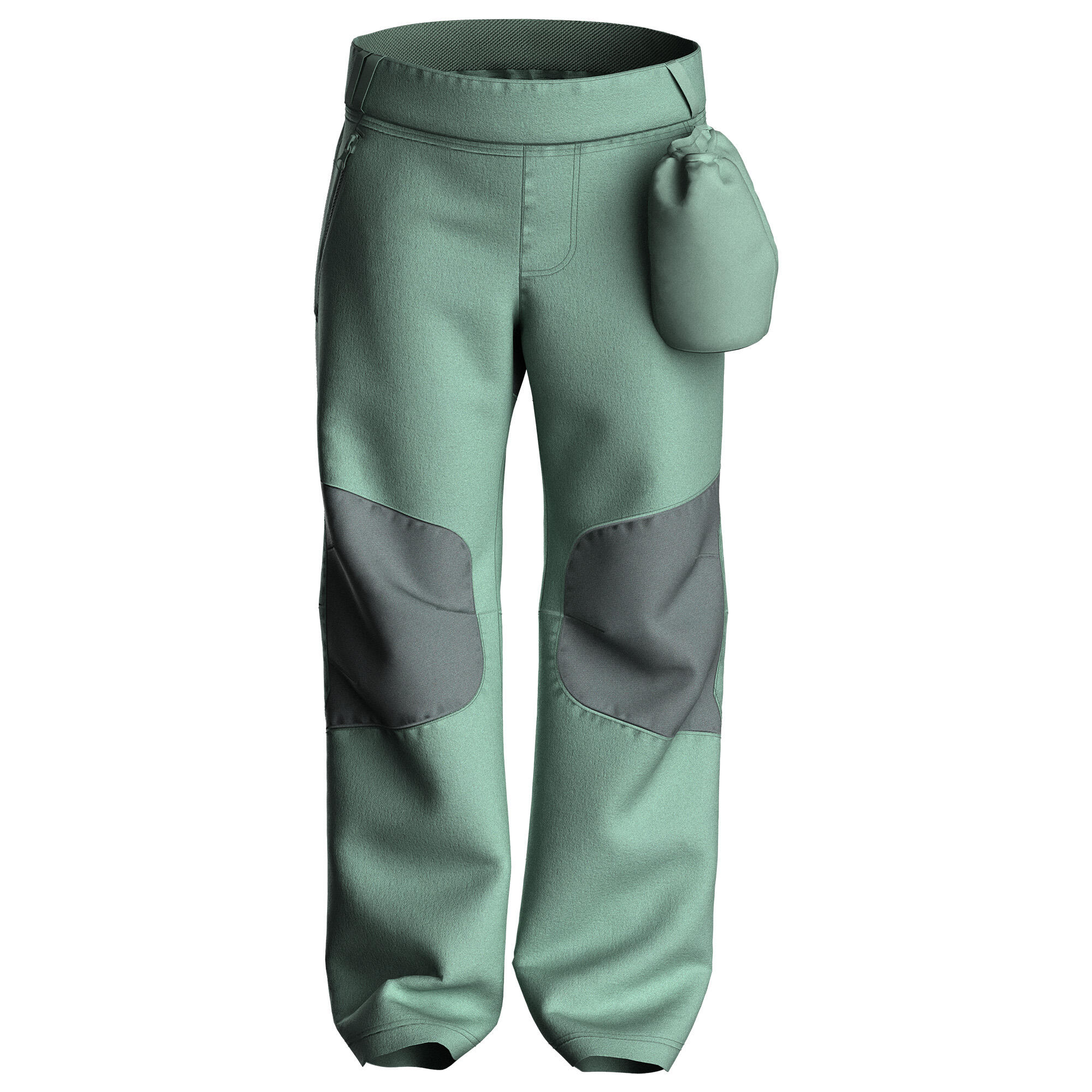 Pantalon softshell de randonnée enfant 2-6 ans, MH900 vert