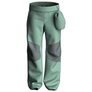 Pantalón softshell de senderismo niños 2-6 años, MH900 verde