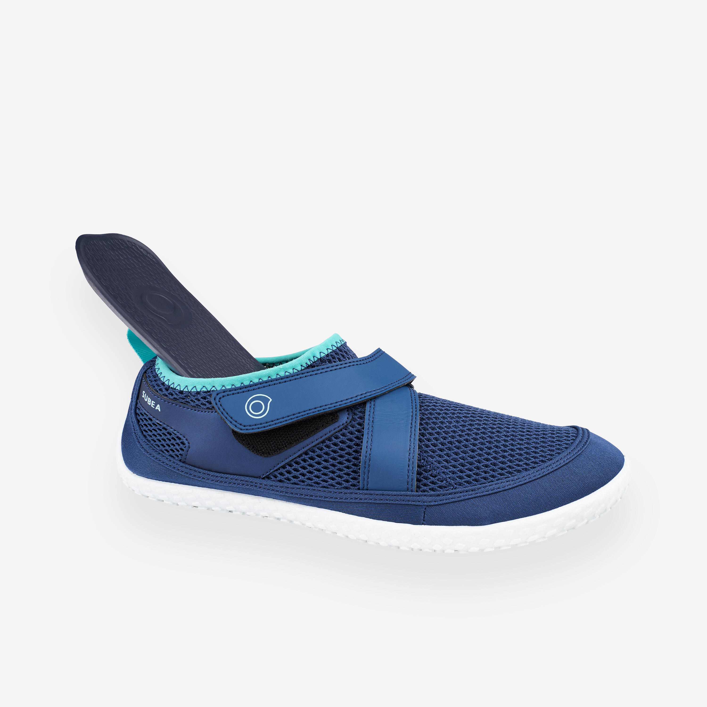 Chaussures nautiques à bande autoagrippante – 500 - SUBEA