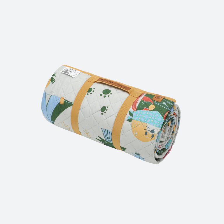 Quechua picnic plaid XL spring outing blanket